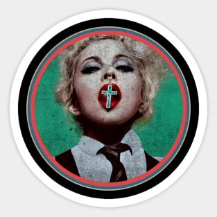 Papa Don't Preach Edgy Madonnas Rebellion Sticker